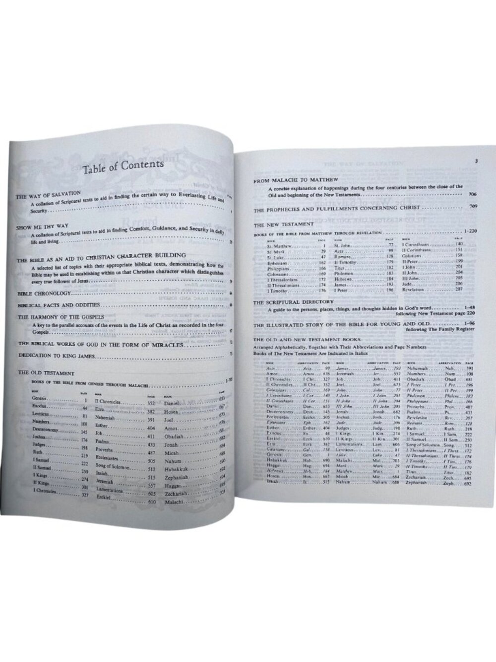 Holy Bible Guiding Light Edition 1965 King James Version Family Record Illustrat - Picture 10 of 16